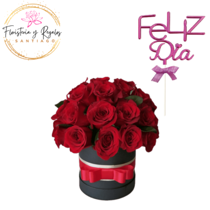 BOX 25  ROSAS + TOPPER