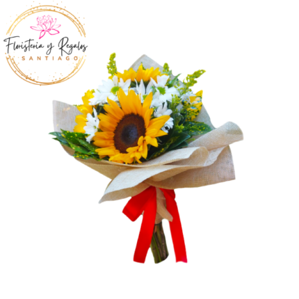 RAMO DE 3 GIRASOLES