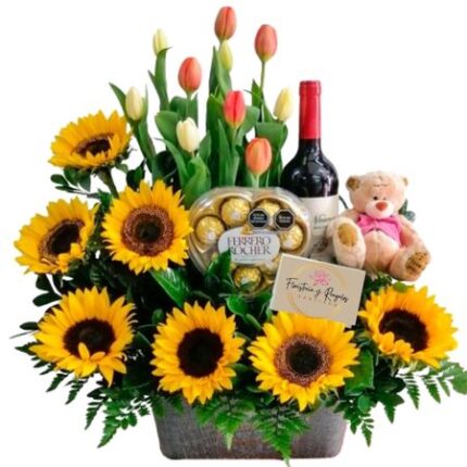 CANASTAS Y ARREGLOS FLORALES